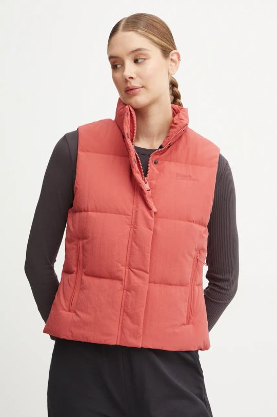 Jack Wolfskin gilet in piuma Nordlicht foderato rosa A60088