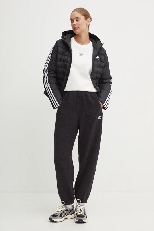 Μπουφάν adidas Originals IW5849 μαύρο AW24