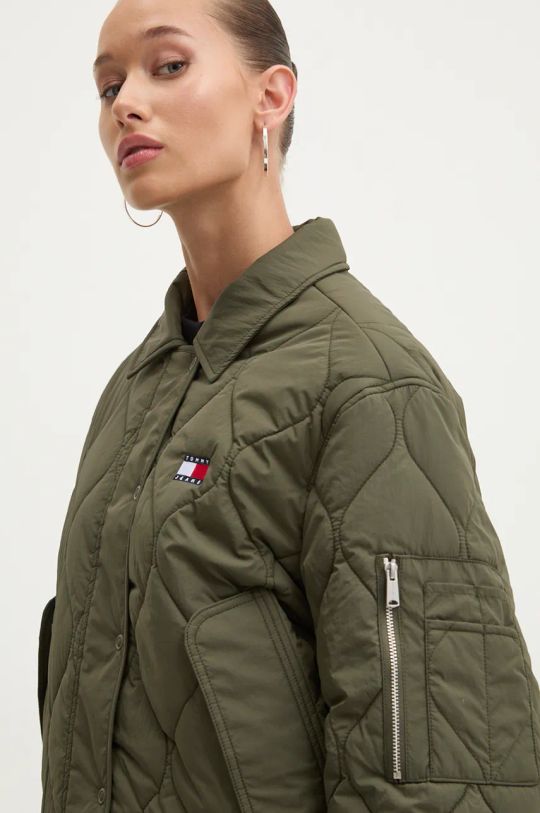 Tommy Jeans geaca verde DW0DW18839