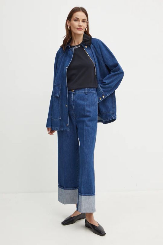 Patou giacca di jeans OU0290008 blu AW24