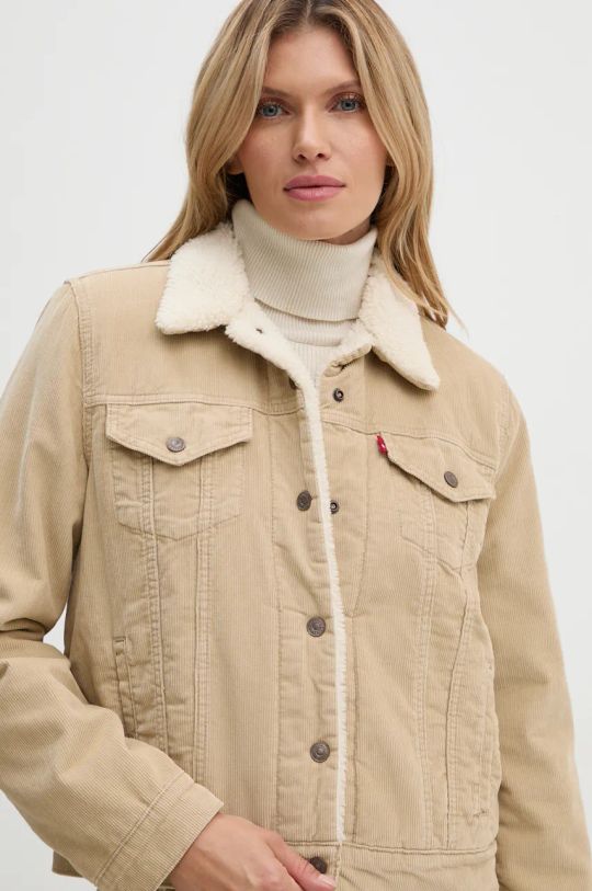 Levi's giacca in velluto a coste beige 36136.0096