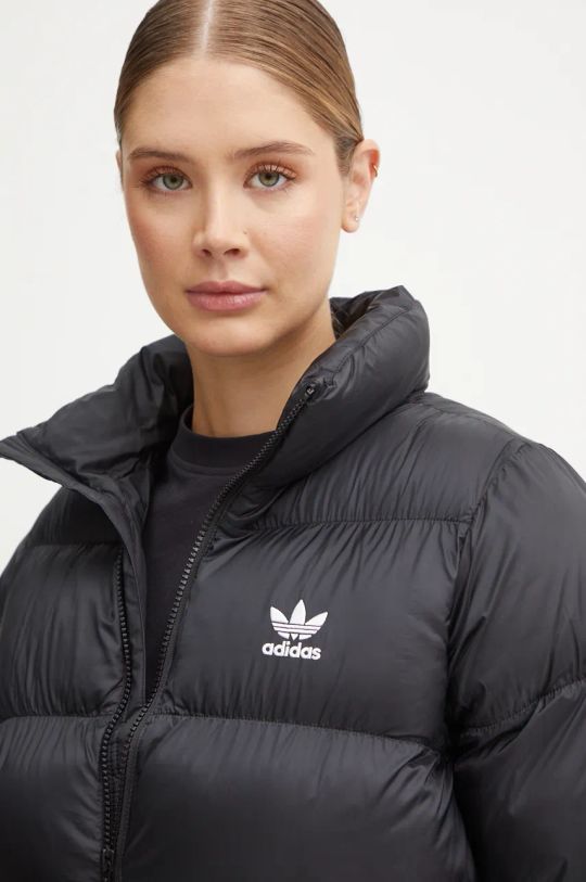 Μπουφάν adidas Originals μαύρο JD0420