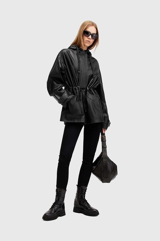 Δερμάτινο μπουφάν AllSaints KELSEA LEA JACKET W027LB