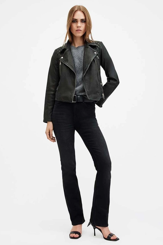 AllSaints giacca in pelle CARGO BIKER W085LB