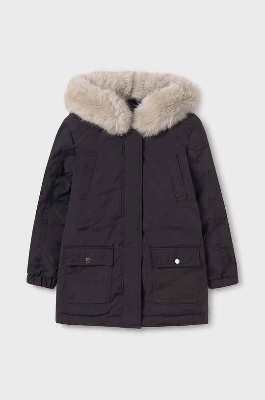 Mayoral parka dziecięca pozostałe czarny 7480.8C.Junior.9BYH