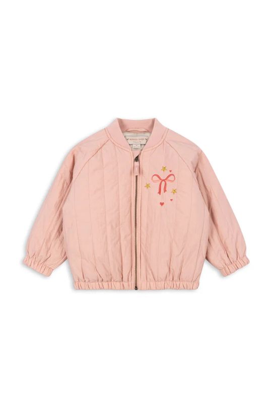 Konges Sløjd giacca bomber bambini JUNO BOMBER JACKET KS102002.G rosa AW24