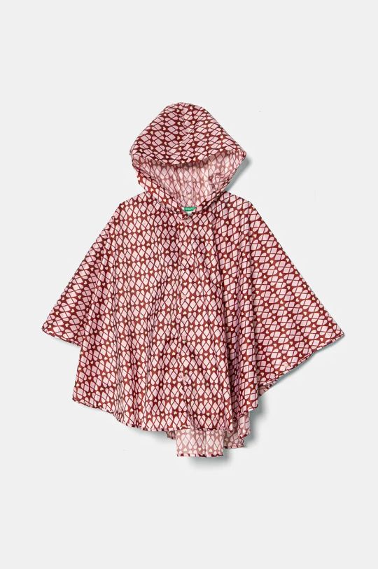 United Colors of Benetton cappotto impermeabile bambino/a non isolato granata 63QVCU00R.G.Seasonal