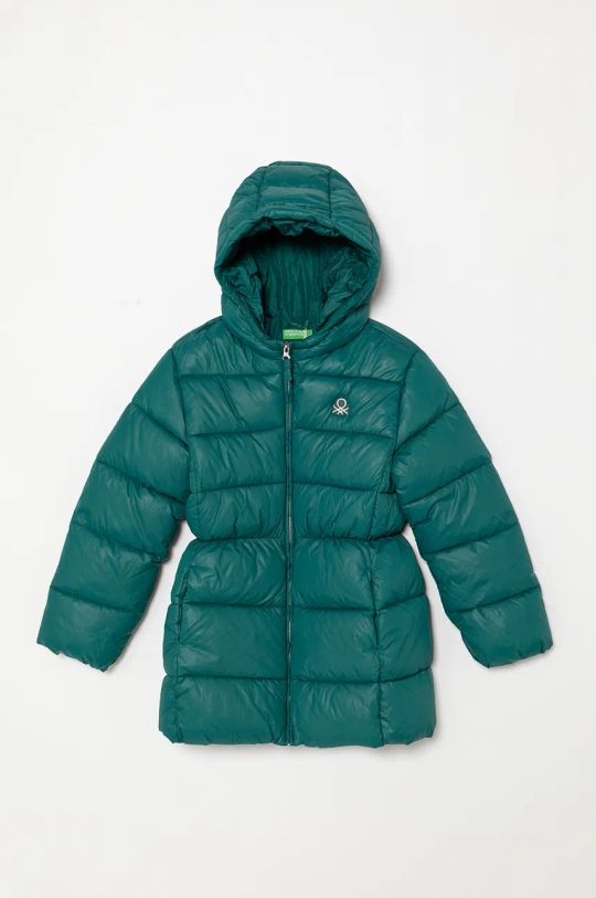 United Colors of Benetton giacca per bambini foderato verde 2NQRCN050.G.Seasonal