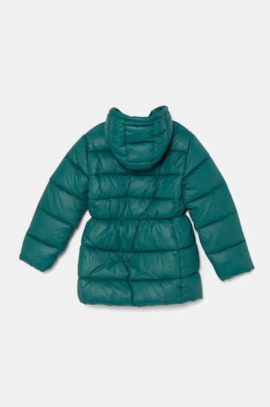 Детско яке United Colors of Benetton 2NQRCN050.G.Seasonal зелен AW24