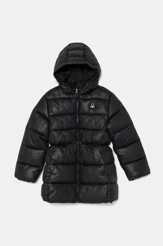 United Colors of Benetton giacca per bambini foderato nero 2NQRCN050.G.Seasonal