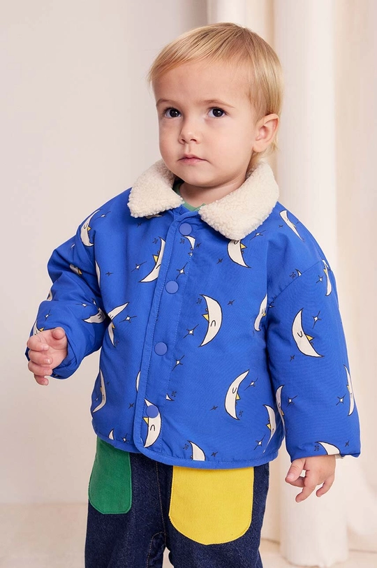 Dvostrana jakna za bebe Bobo Choses Beneath The Moon Planet friendly plava 224AB095