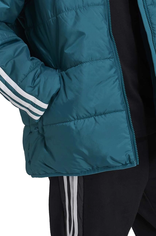 Dětská bunda adidas Originals PADDEDACKET IY7495 tyrkysová AW24