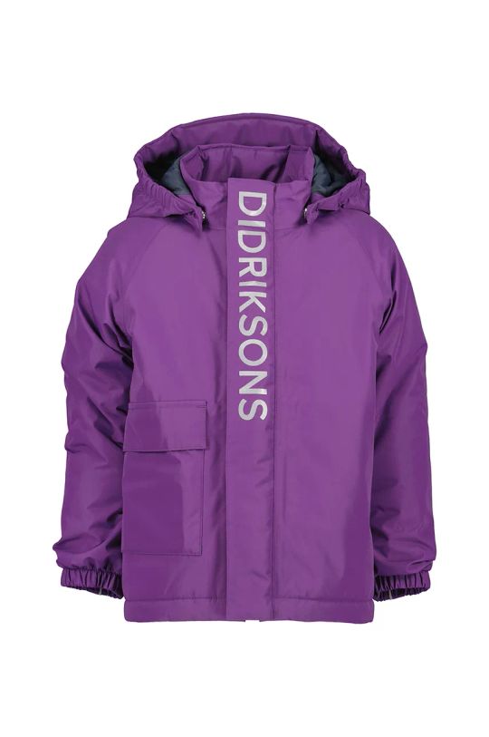 Παιδικό μπουφάν Didriksons TALVI KIDS JKT 505474 μωβ AW24