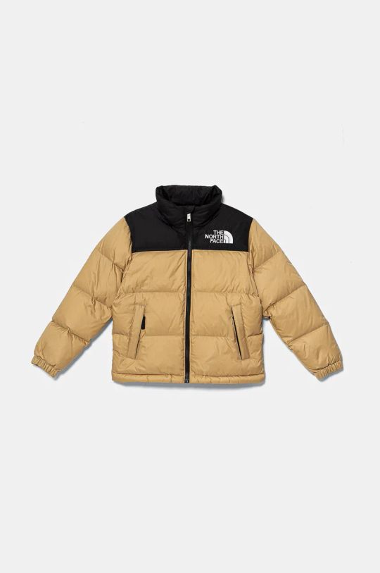 Детско пухено яке The North Face TEEN 1996 RETRO NUPTSE JACKET с изолация зелен NF0A8A4CLK51