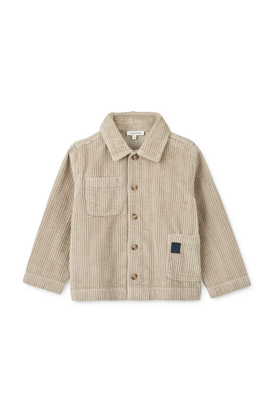 Liewood giacca per bambini Paule Corduroy Overshirt LW19454 beige AW24