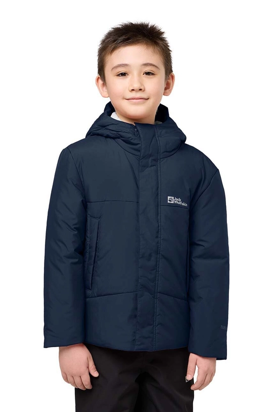 Jack Wolfskin piumino bambino/a foderato blu navy A61847.164.176