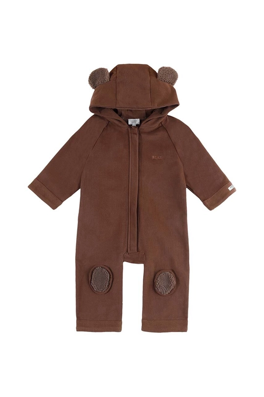 Donsje kombinezon niemowlęcy Lonik Jumpsuit Bear 4084401. brązowy AW24