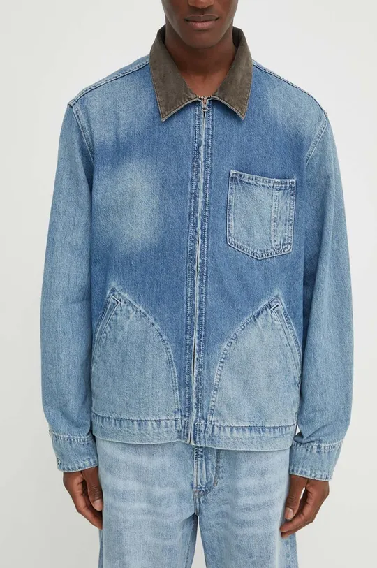 niebieski Levi's kurtka jeansowa