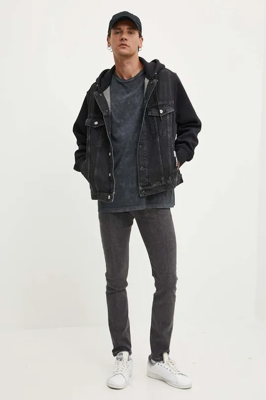 Куртка Karl Lagerfeld Jeans чорний