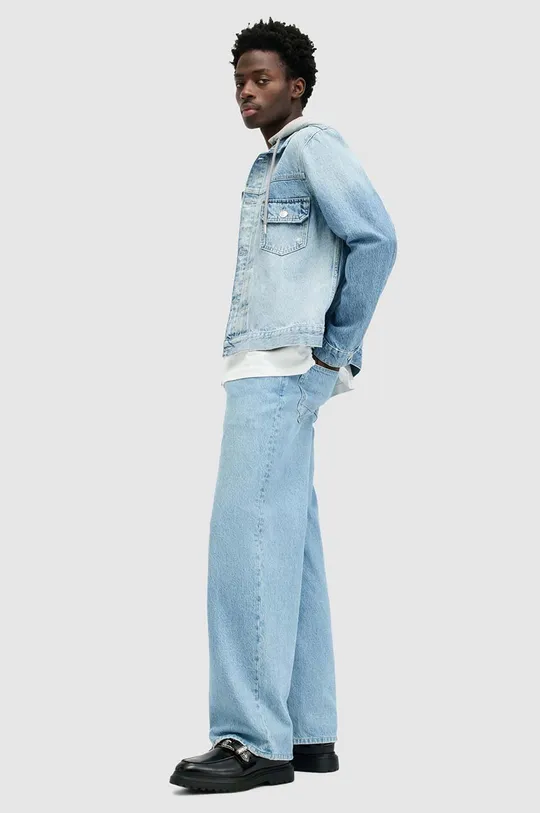 AllSaints kurtka jeansowa bawełniana SPIRIT JACKET