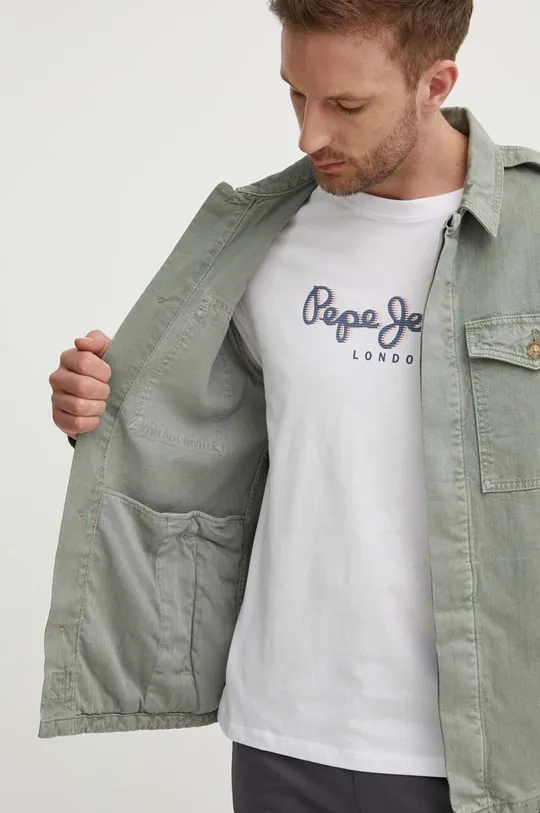 Rifľová bunda Pepe Jeans EATON COLOUR FIELD JACKET