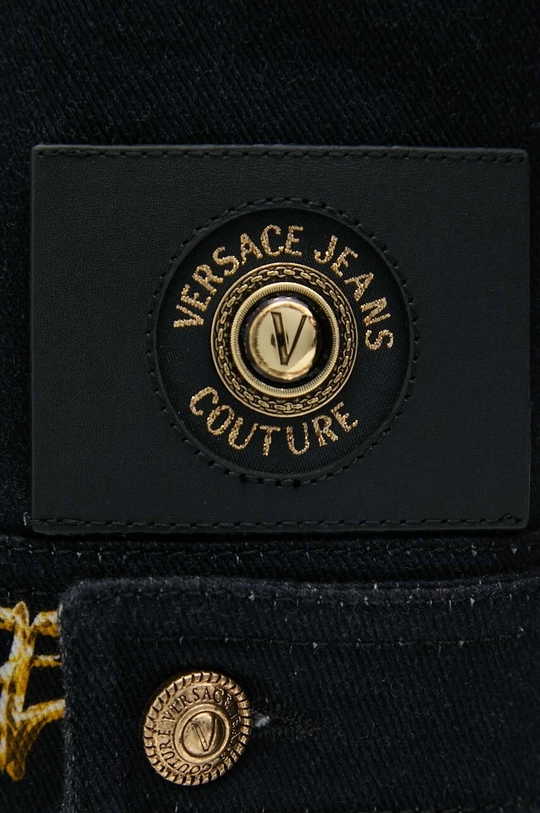 Τζιν μπουφάν Versace Jeans Couture 77GAS40P.ES125LO1 μαύρο