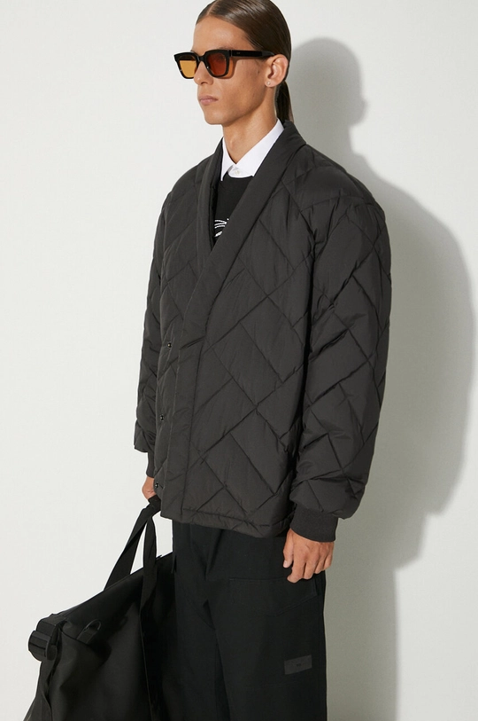 Kenzo down jacket Weave Down Kimono black FE65MA1459NL.99