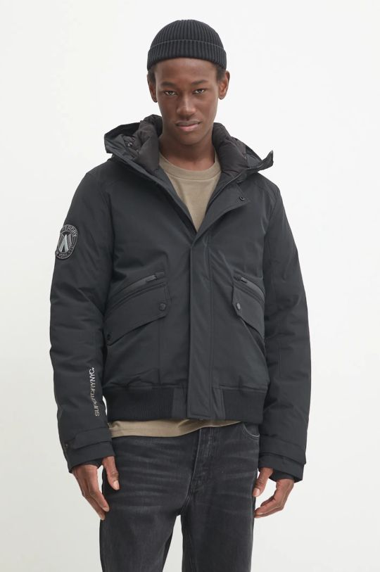 Superdry kurtka pozostałe czarny M5011908A.02A