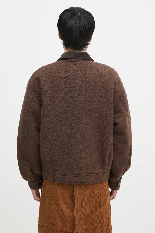 Clothing Filling Pieces wool jacket Box Jacket 78614121933 brown