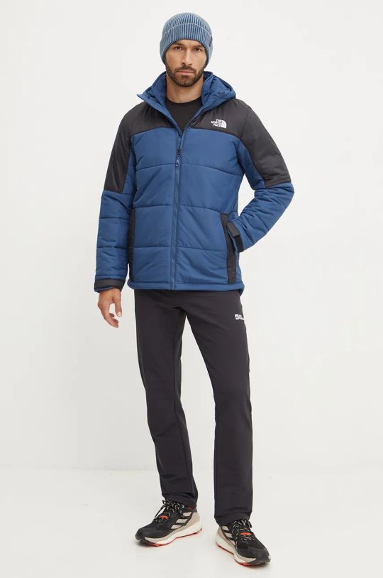 The North Face kurtka sportowa Circular Diablo NF0A7ZIUB0B1 niebieski AW24