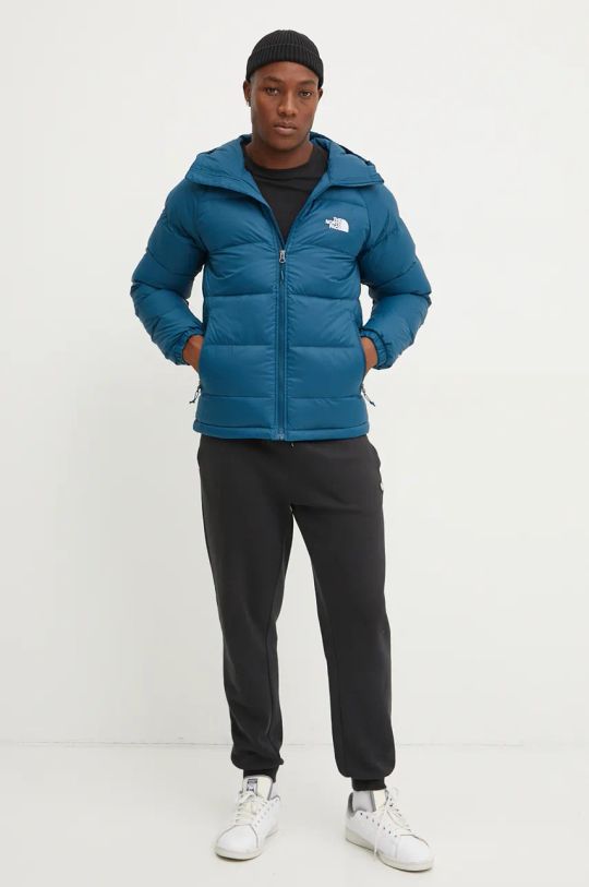 The North Face kurtka puchowa Hydrenalite NF0A5GIE1NO1 turkusowy AW24