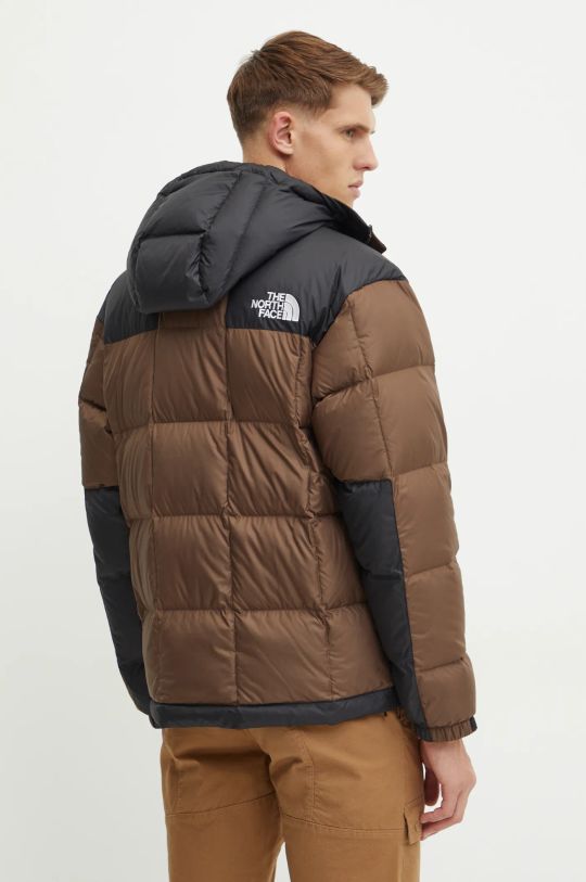 The North Face kurtka puchowa Lhotse NF0A853C1OI1 brązowy AW24