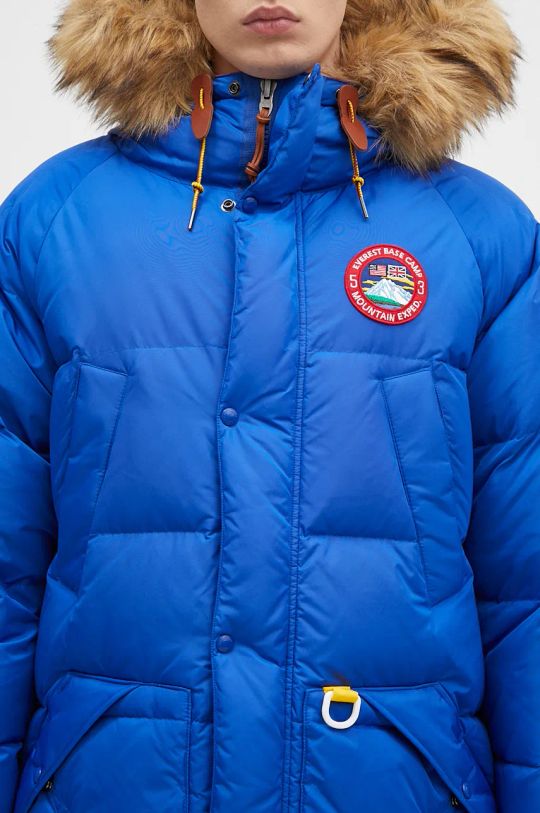 Двухсторонняя пуховая куртка Polo Ralph Lauren Ripstop-Rev Talvi Parka 710946045 голубой