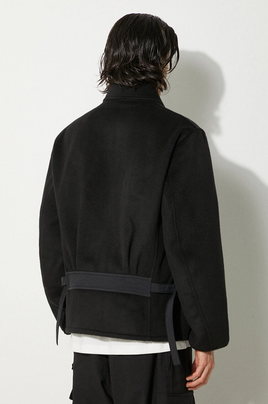 Clothing Y-3 wool jacket Melton IW7505 black