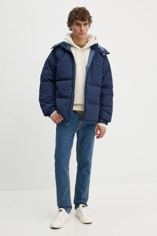 Péřová bunda Levi's A8557 modrá AW24