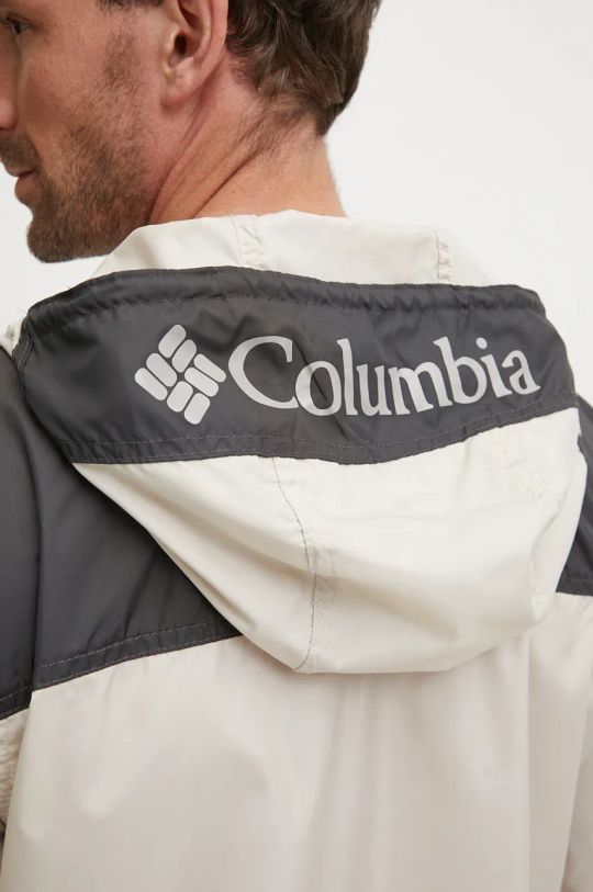 Columbia kurtka Challenger Windbreaker 2091001 beżowy