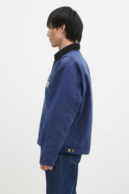 Хлопковая куртка Carhartt WIP OG Detroit Jacket I027358.2IB3K голубой AW24