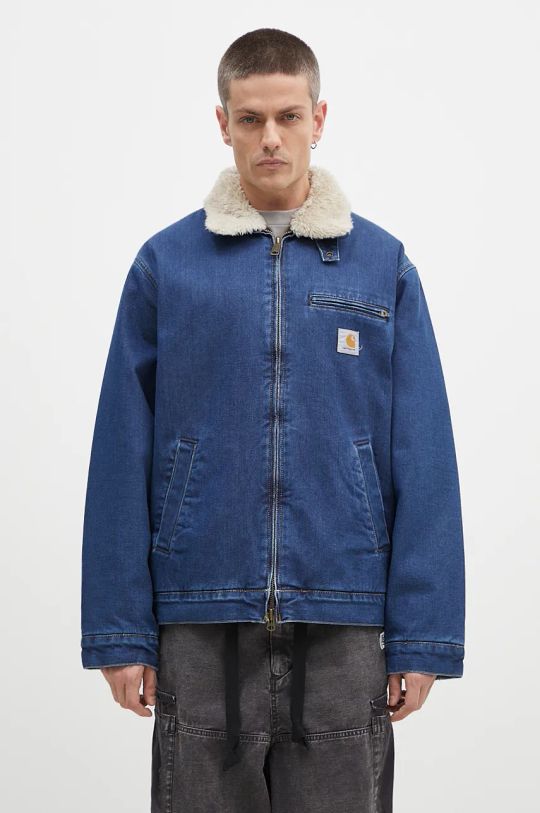 Carhartt WIP giacca di jeans Herald Jacket transitorio blu I033765.2JR06