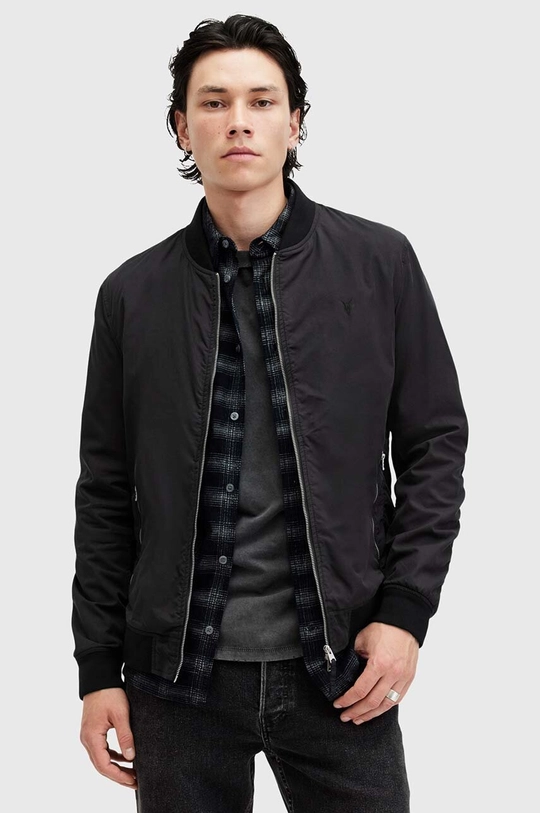 Куртка-бомбер AllSaints BASSETT чёрный M077OB