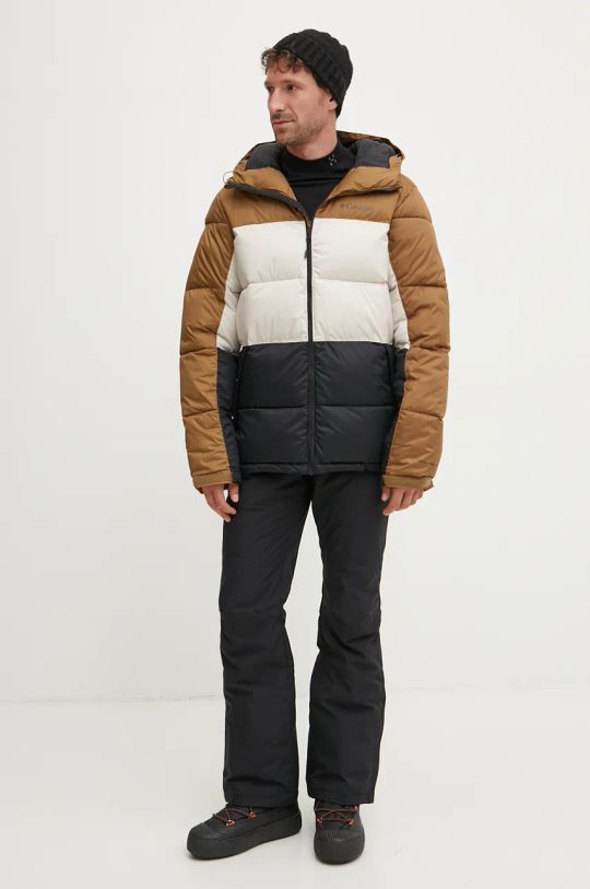 Μπουφάν για σκι Columbia Slope Style 2087401 καφέ AW24