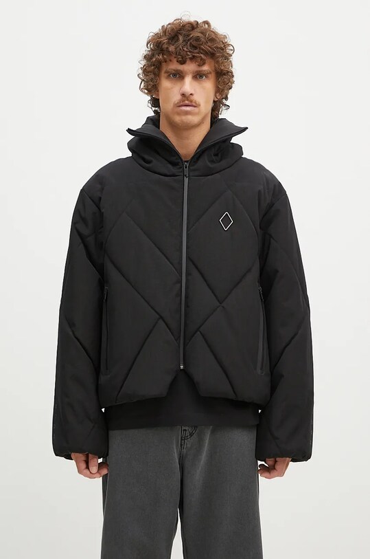 Куртка A-COLD-WALL* Shiro Hooded Puffer Jacket мужская цвет чёрный ...