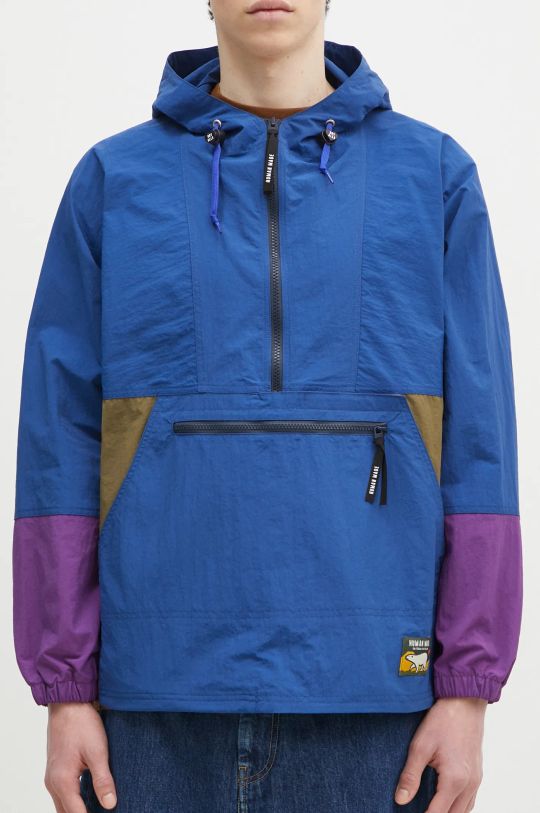 Human Made giacca Anorak Parka blu HM28JK029