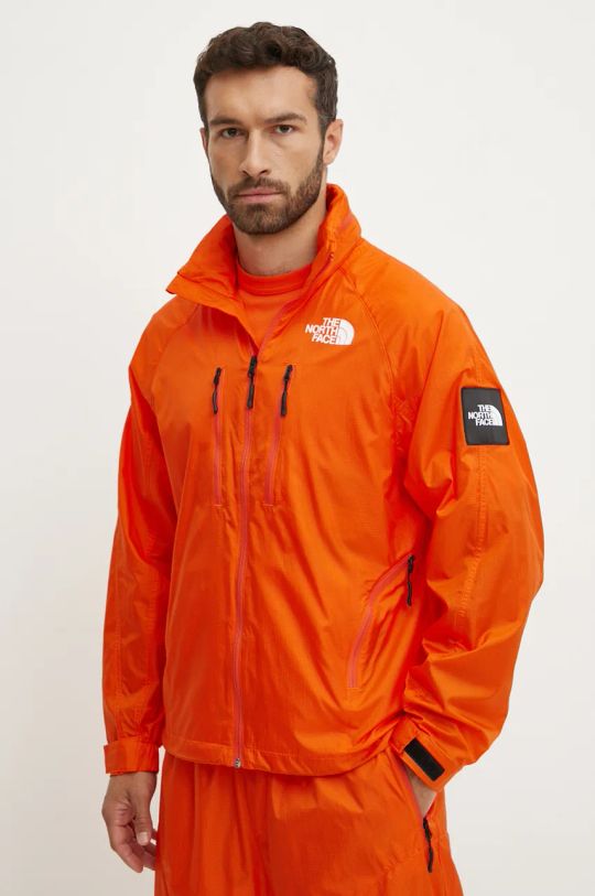 The North Face geacă TNF x Yinka Ilori cu gluga portocaliu NF0A89GNA6M1