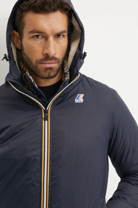 K-Way giacca blu navy K3118TW