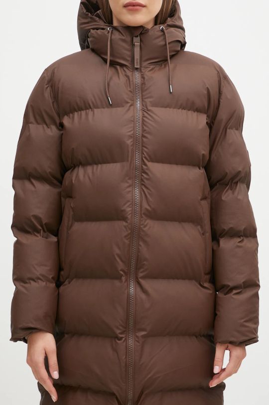 Дощовик Rains Alta Longer Puffer Jacket W3T4 коричневий 15130.23