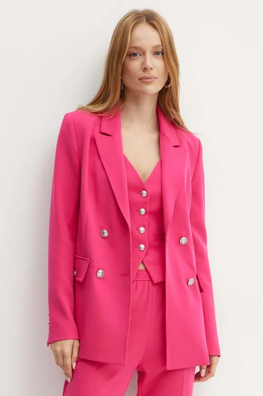 Пиджак Guess FIONA с подкладкой розовый W4YN54.WFWX2