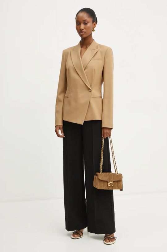 BOSS giacca in lana 50524019 beige AW24