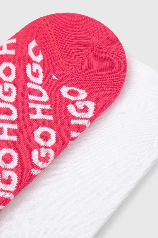 Κάλτσες HUGO 2-pack ροζ