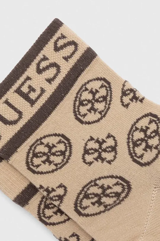 Čarape Guess NOMIE smeđa