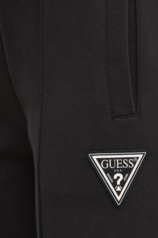 Παντελόνι φόρμας Guess ANN μαύρο V4BB19.KBCK2